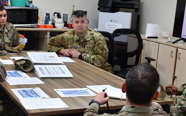 Red Tail Connection - Leadership visits Inspector General's office