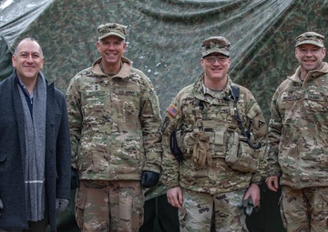 Under Secretary of the Army Honorable Gabe Camarillo visits 2CR in Hohenfels