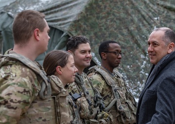 Under Secretary of the Army Honorable Gabe Camarillo visits 2CR in Hohenfels