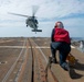 Wayne E. Meyer Conducts Flight Operations