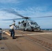 Wayne E. Meyer Conducts Flight Operations