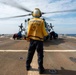 Wayne E. Meyer Conducts Flight Operations