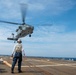 Wayne E. Meyer Conducts Flight Operations