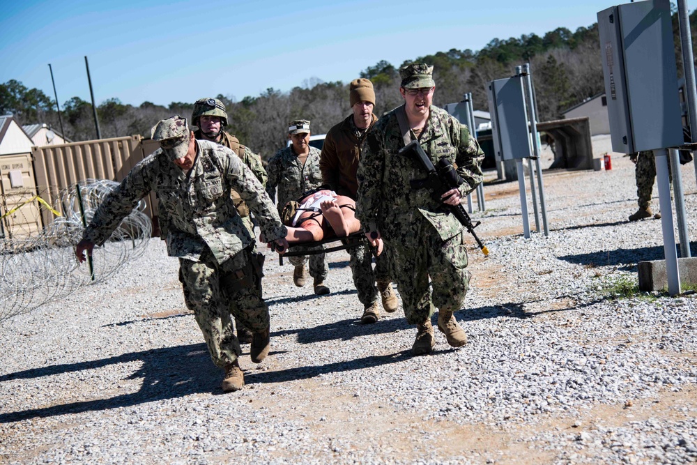 NMCB 133 Conducts a Field Training Exercise