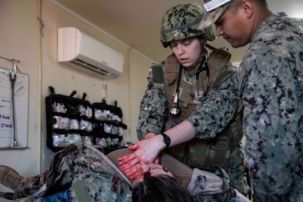 NMCB 133 Conducts a Field Training Exercise