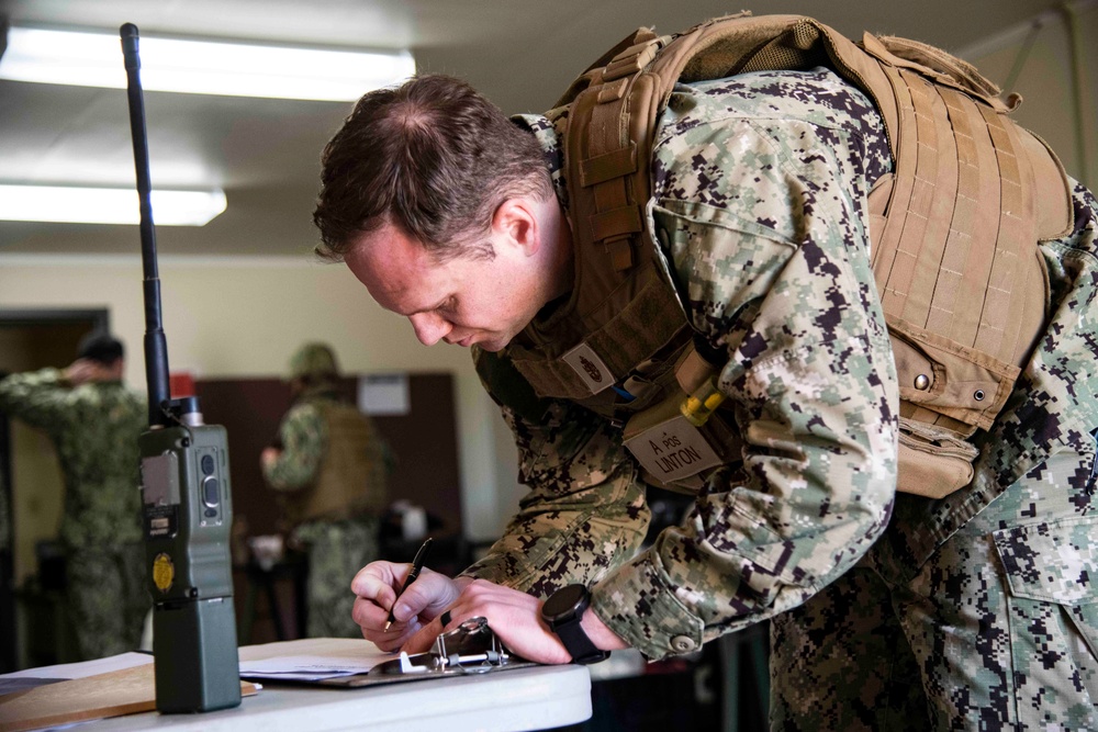 NMCB 133 Conducts a Field Training Exercise