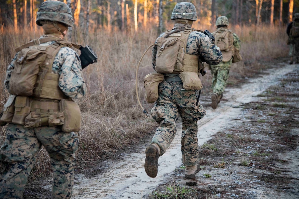 NMCB 133 Conducts a Field Training Exercise