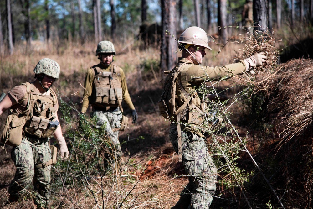 NMCB 133 Conducts a Field Training Exercise