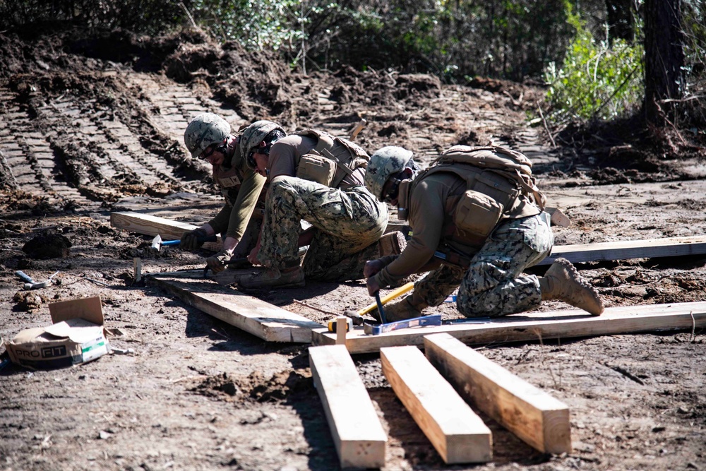 NMCB 133 Conducts a Field Training Exercise