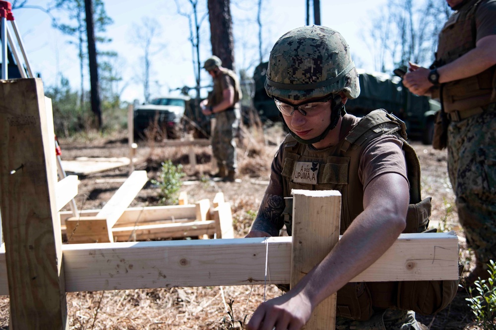 NMCB 133 Conducts a Field Training Exercise