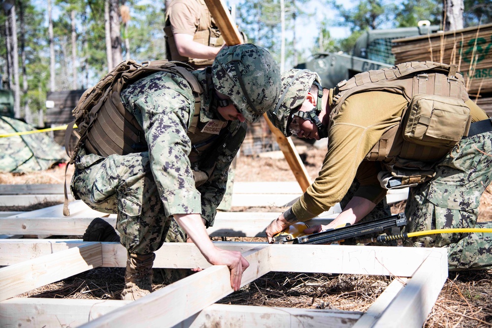 NMCB 133 Conducts a Field Training Exercise