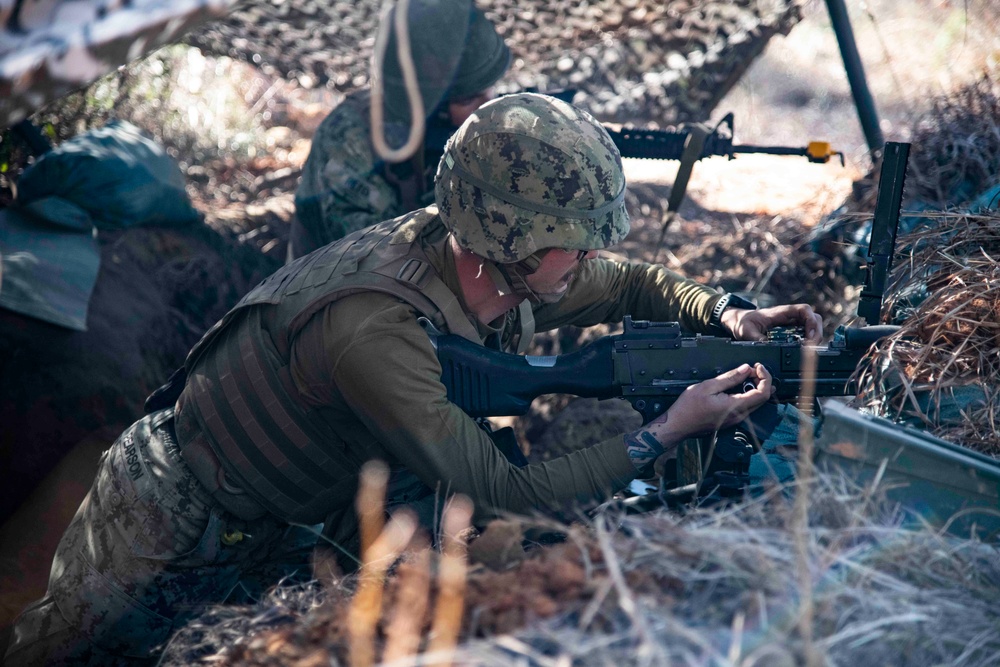 NMCB 133 Conducts a Field Training Exercise