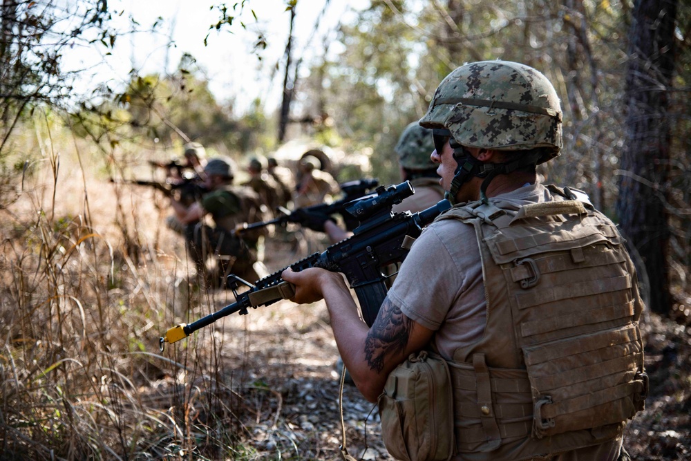 NMCB 133 Conducts a Field Training Exercise