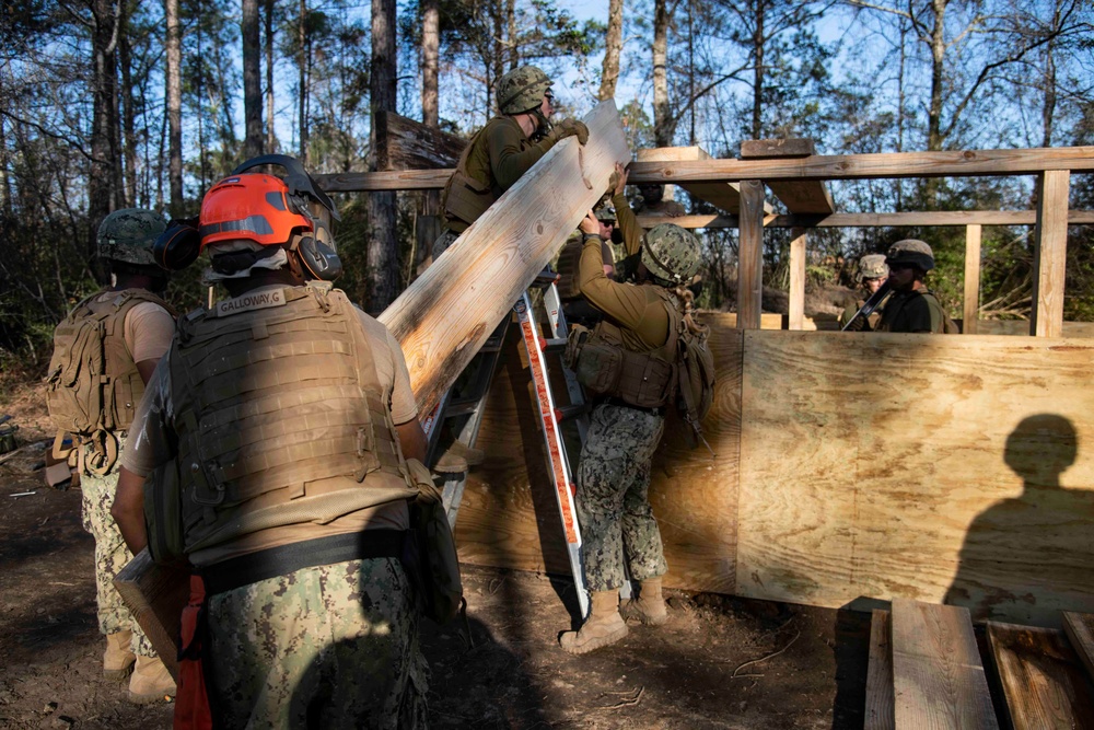 NMCB 133 Conducts a Field Training Exercise