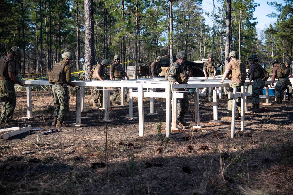 NMCB 133 Conducts a Field Training Exercise