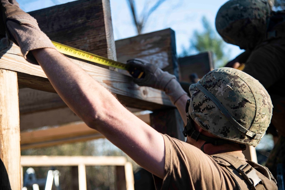 NMCB 133 Conducts a Field Training Exercise