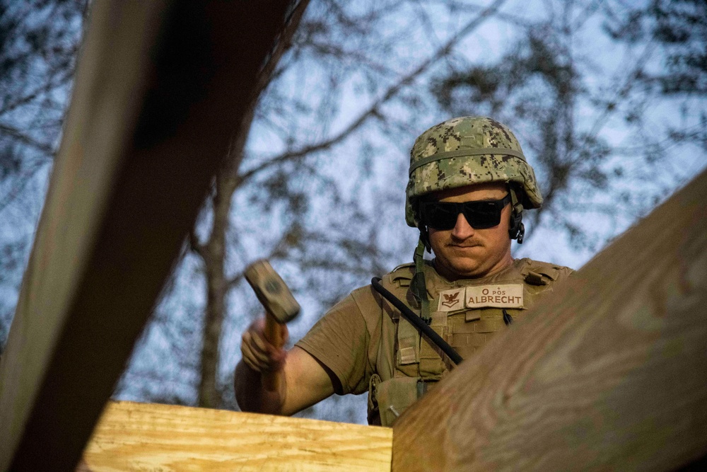 NMCB 133 Conducts a Field Training Exercise