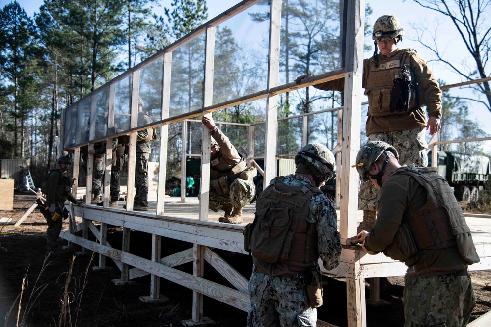 NMCB 133 Conducts a Field Training Exercise