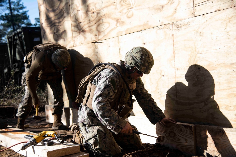 NMCB 133 Conducts a Field Training Exercise