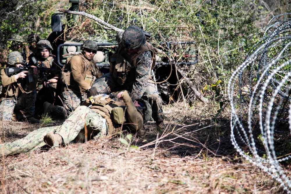 NMCB 133 Conducts a Field Training Exercise