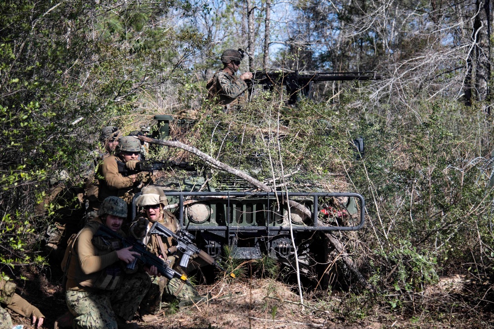 NMCB 133 Conducts a Field Training Exercise