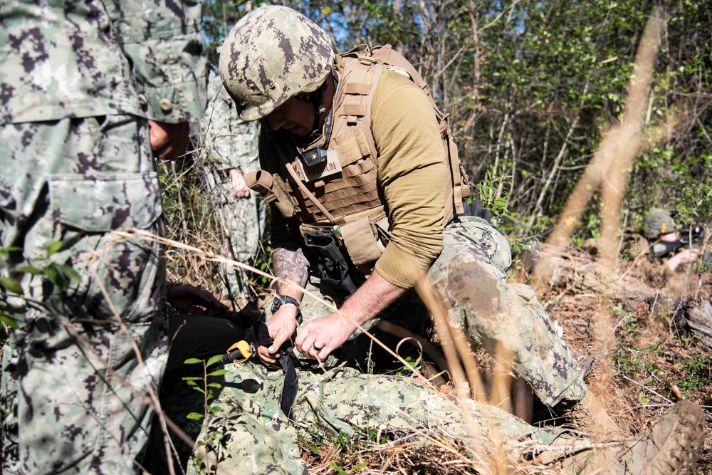 NMCB 133 Conducts a Field Training Exercise