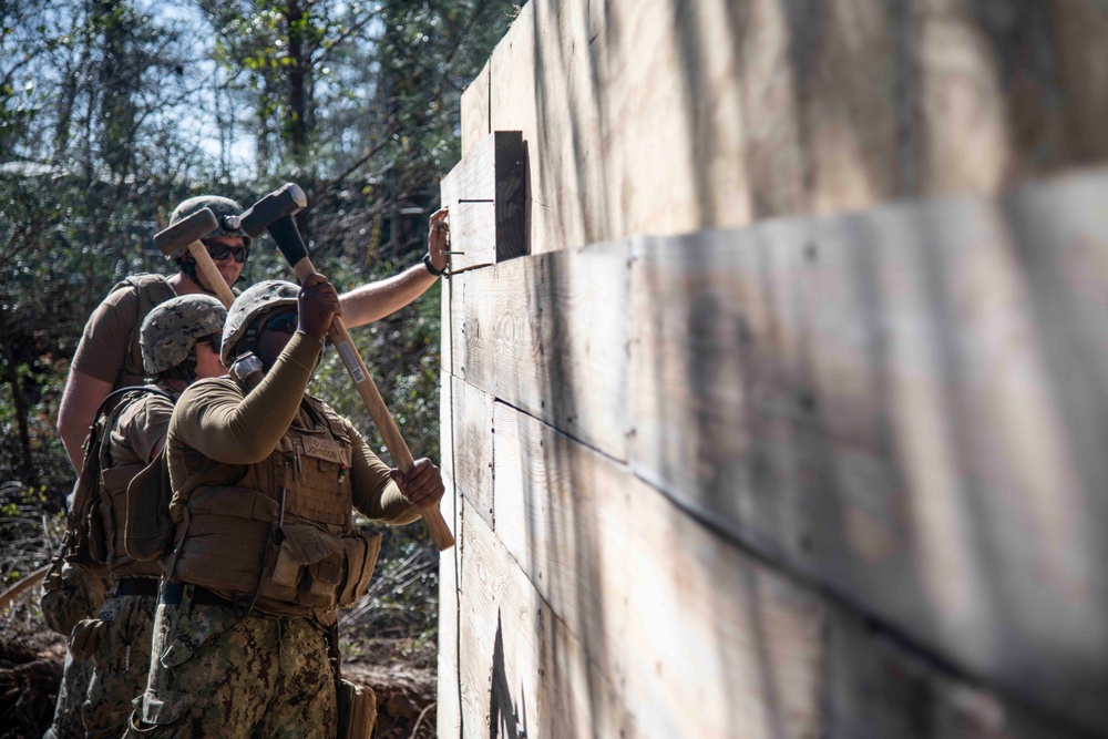 NMCB 133 Conducts a Field Training Exercise