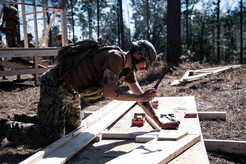 NMCB 133 Conducts a Field Training Exercise