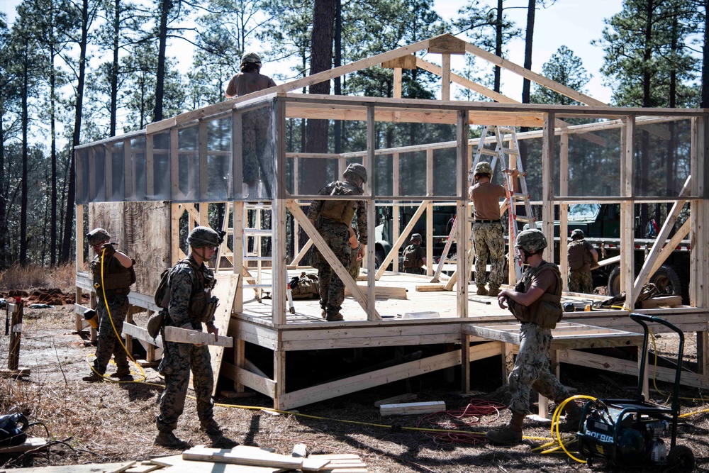 NMCB 133 Conducts a Field Training Exercise