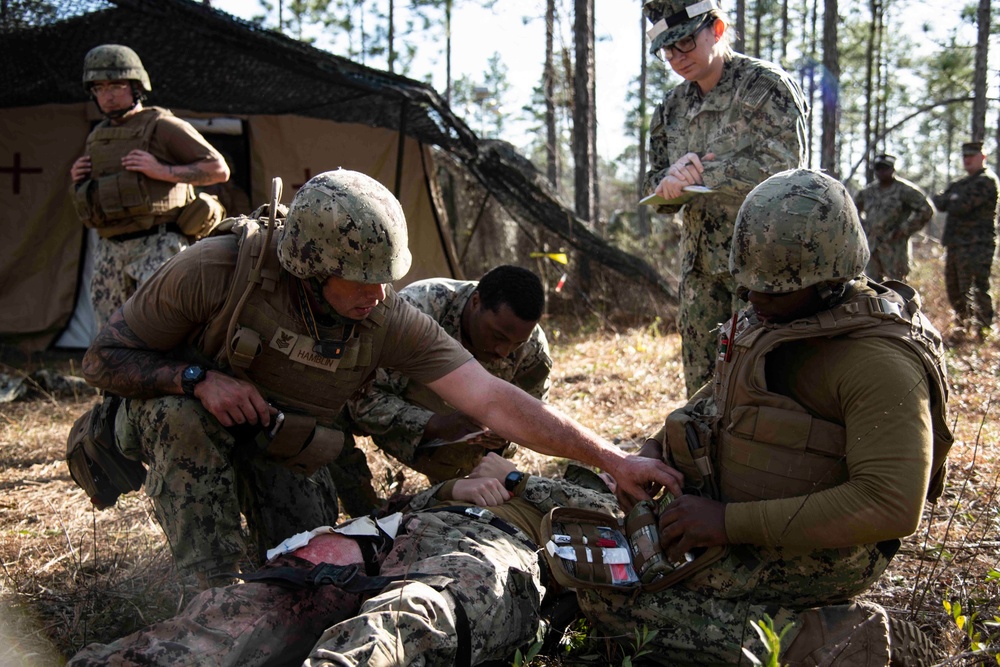 NMCB 133 Conducts a Field Training Exercise