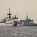 USCGC Spencer (WMEC 905) steams alongside Spanish Navy vessel ESPS Audaz (P-45)