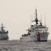 USCGC Spencer (WMEC 905) steams alongside Spanish Navy vessel ESPS Audaz (P-45)