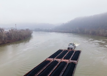Towboat on Monongahela River
