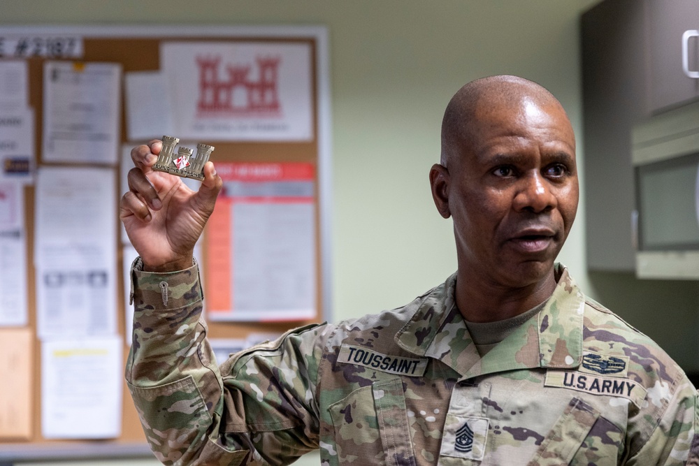 USACE senior enlisted leader visits Pittsburgh District