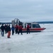 U.S. Coast Guard rescues 11 people stranded on ice floe