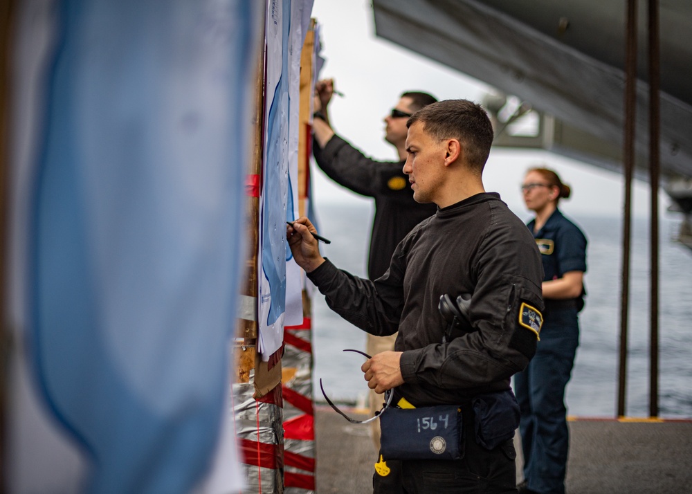 Sailors Participate in Marksman Training