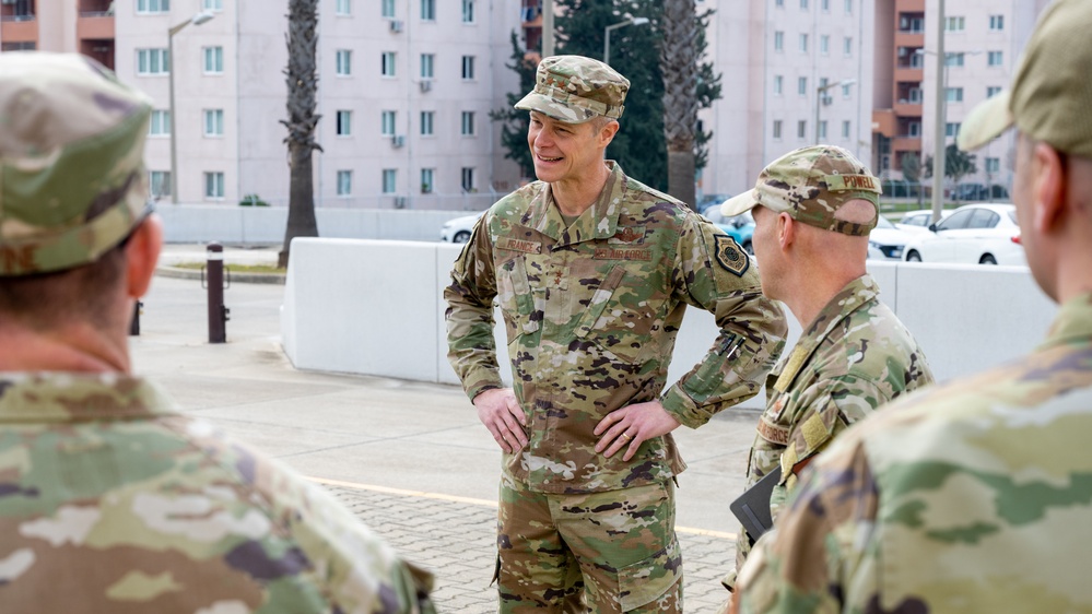 Third Air Force commander visits Incirlik AB, engages with Titan Airmen