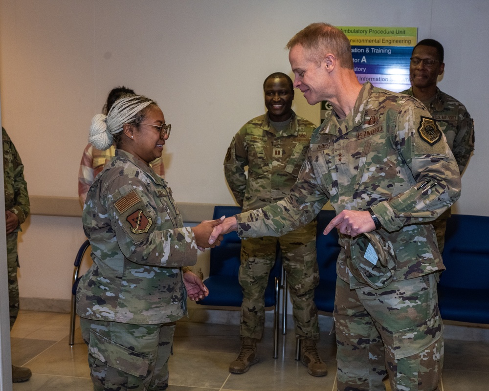 Third Air Force commander visits Incirlik AB, engages with Titan Airmen