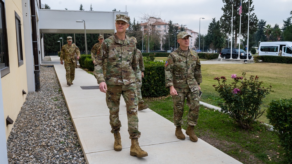 Third Air Force commander visits Incirlik AB, engages with Titan Airmen