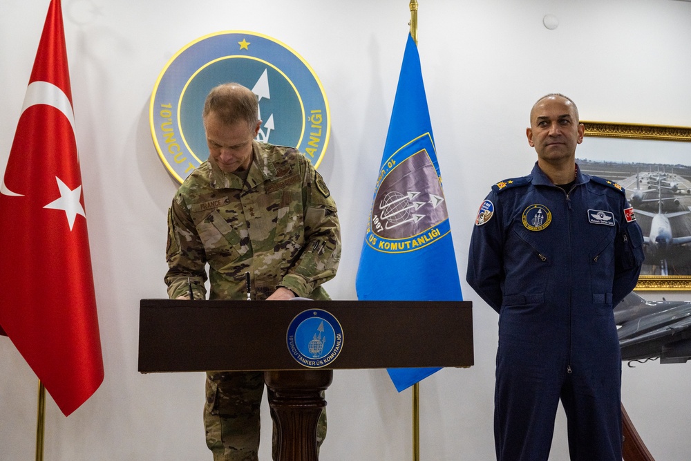 Third Air Force commander visits Incirlik AB, engages with Titan Airmen