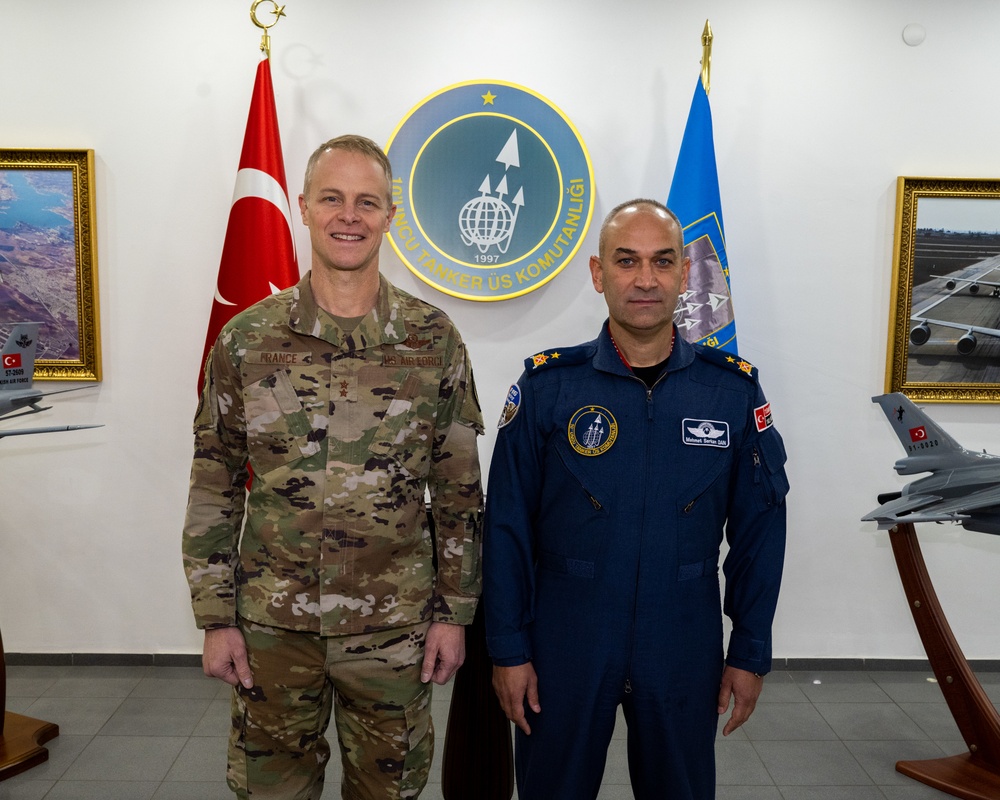 Third Air Force commander visits Incirlik AB, engages with Titan Airmen