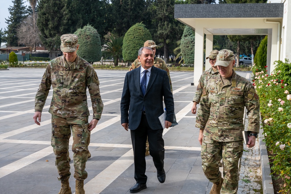 Third Air Force commander visits Incirlik AB, engages with Titan Airmen