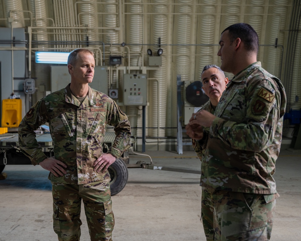 Third Air Force commander visits Incirlik AB, engages with Titan Airmen