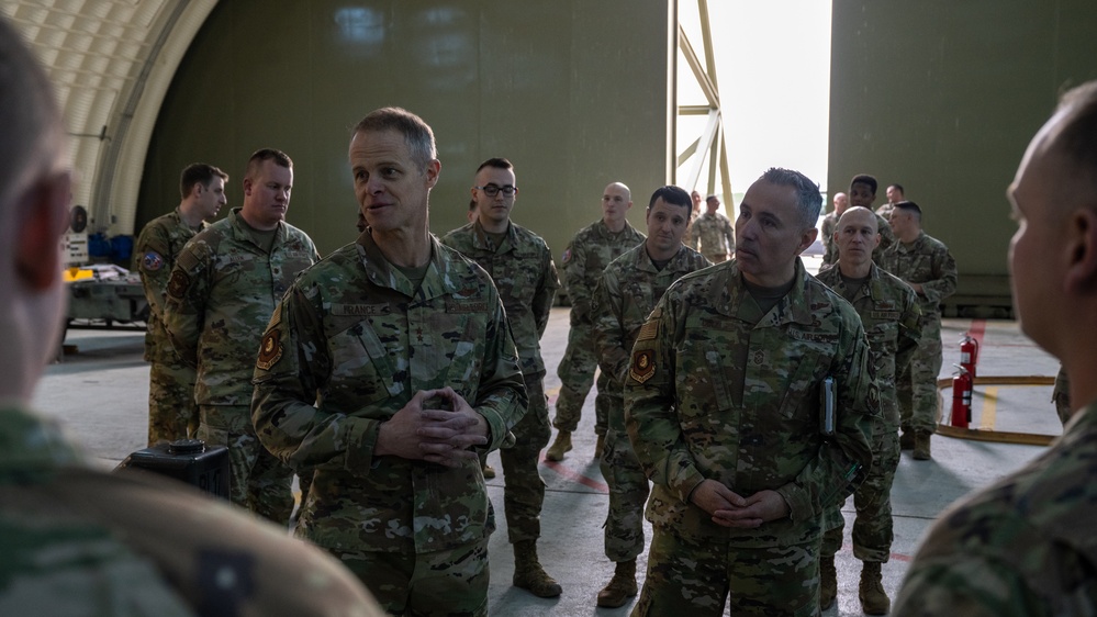 Third Air Force commander visits Incirlik AB, engages with Titan Airmen