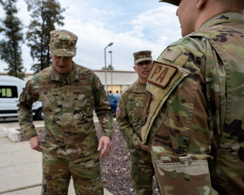 Third Air Force commander visits Incirlik AB, engages with Titan Airmen