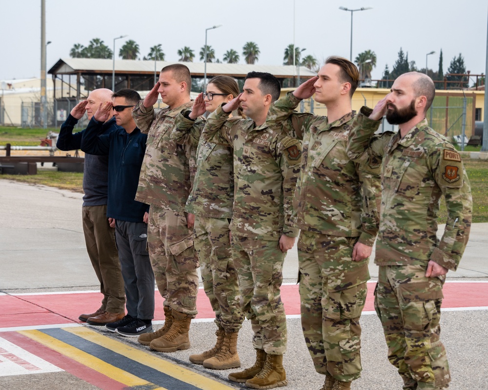 Third Air Force commander visits Incirlik AB, engages with Titan Airmen