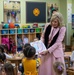First Lady of the United States and Deputy Secretary of Defense visit Fort Drum