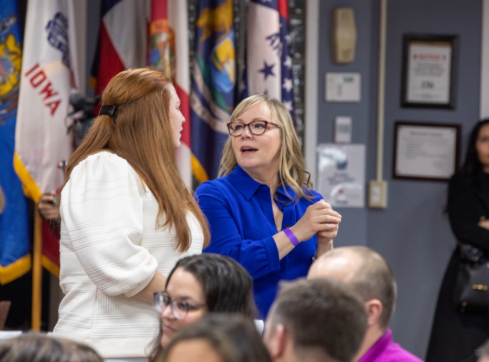First Lady of the United States and Deputy Secretary of Defense visit Fort Drum