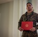 U.S. Marines from the Federated States of Micronesia are promoted to warrant officers