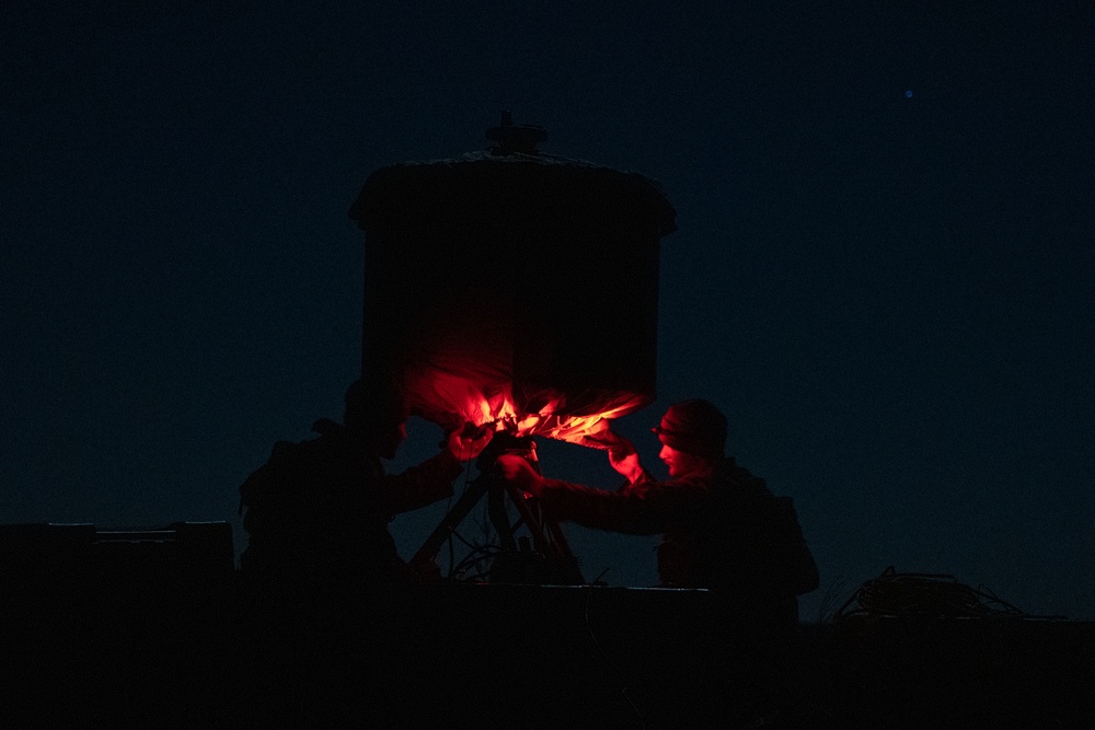 Sierra Battery conducts Lightweight Counter Mortar Radar Training